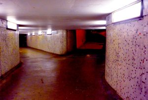 Layer adjusted dusk image. Lowered brightness and increased contrast. Increased vibrancy and saturation. Altered CMY colour balance: -9/-45/17. Altered RGB: 44/1.10/244. Cropped slightly.