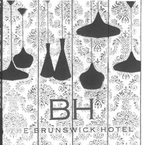 bar coaster - brunswick hotel